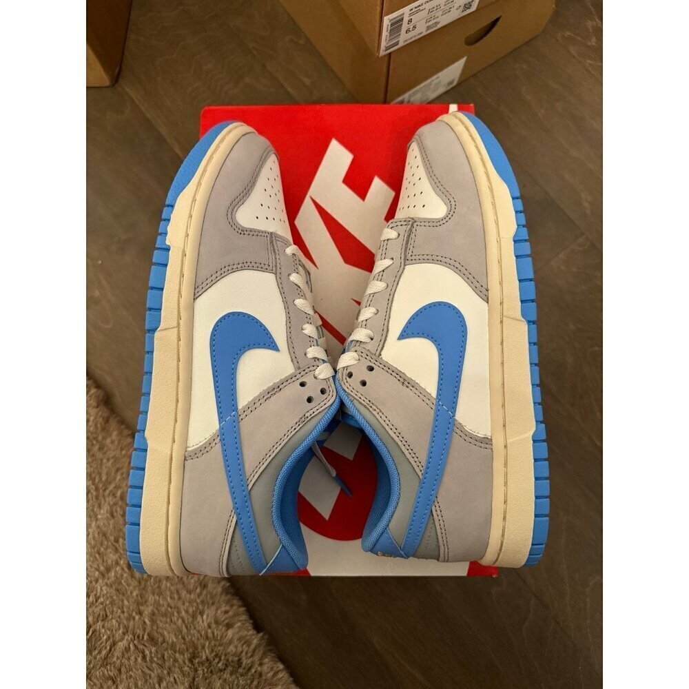 Nike dunk low sail / university blue 8W 6.5M - Picture 8 of 10